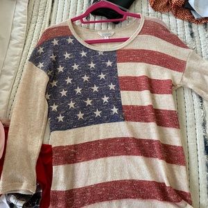 American flag long sleeve